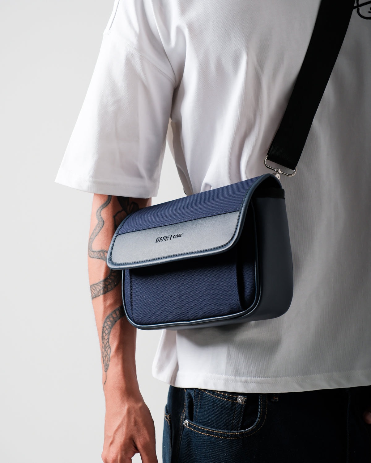 Core Flap Crossbody - Navy