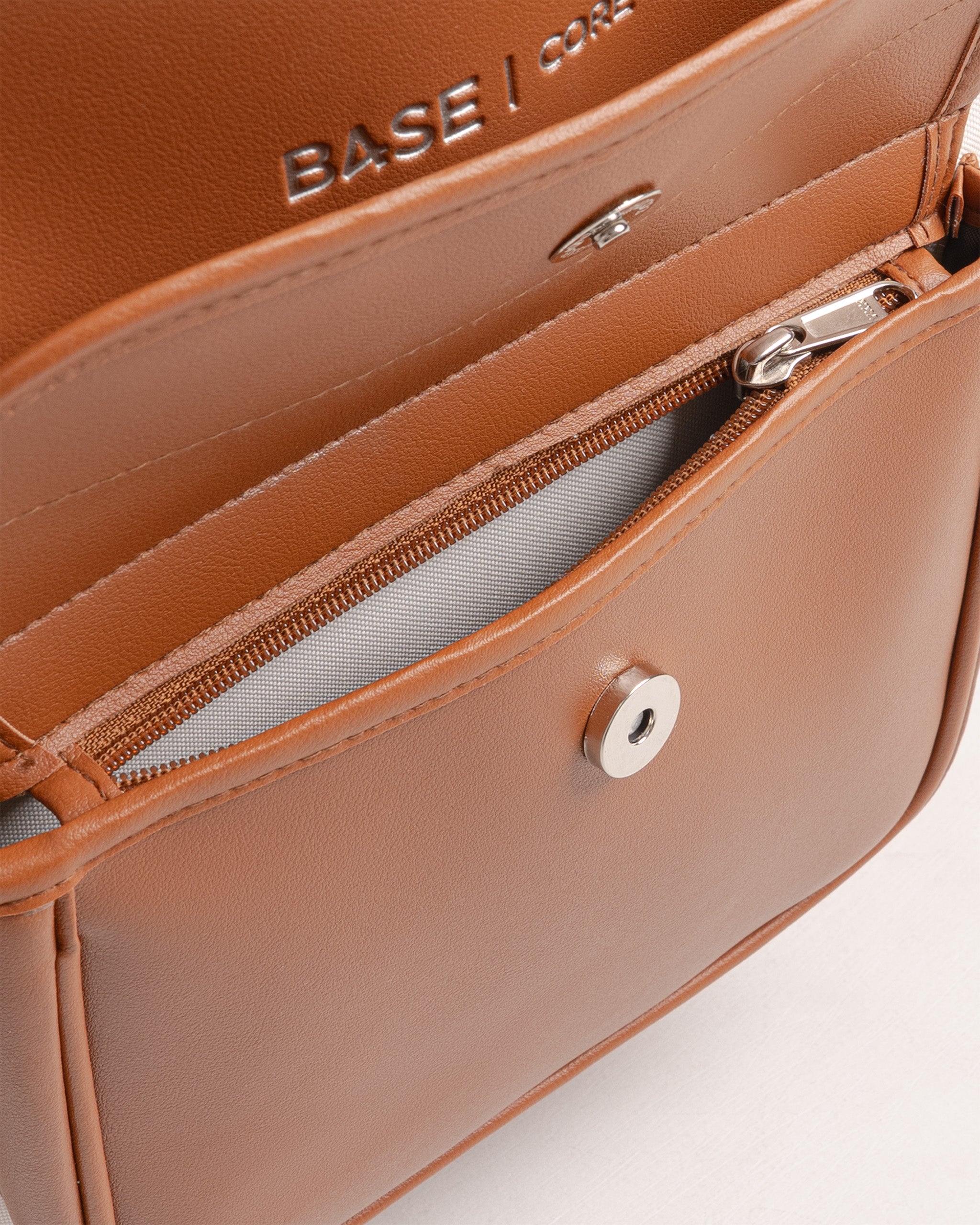 Multi Envelope Flap Backpacks Largre - Saddle Brown