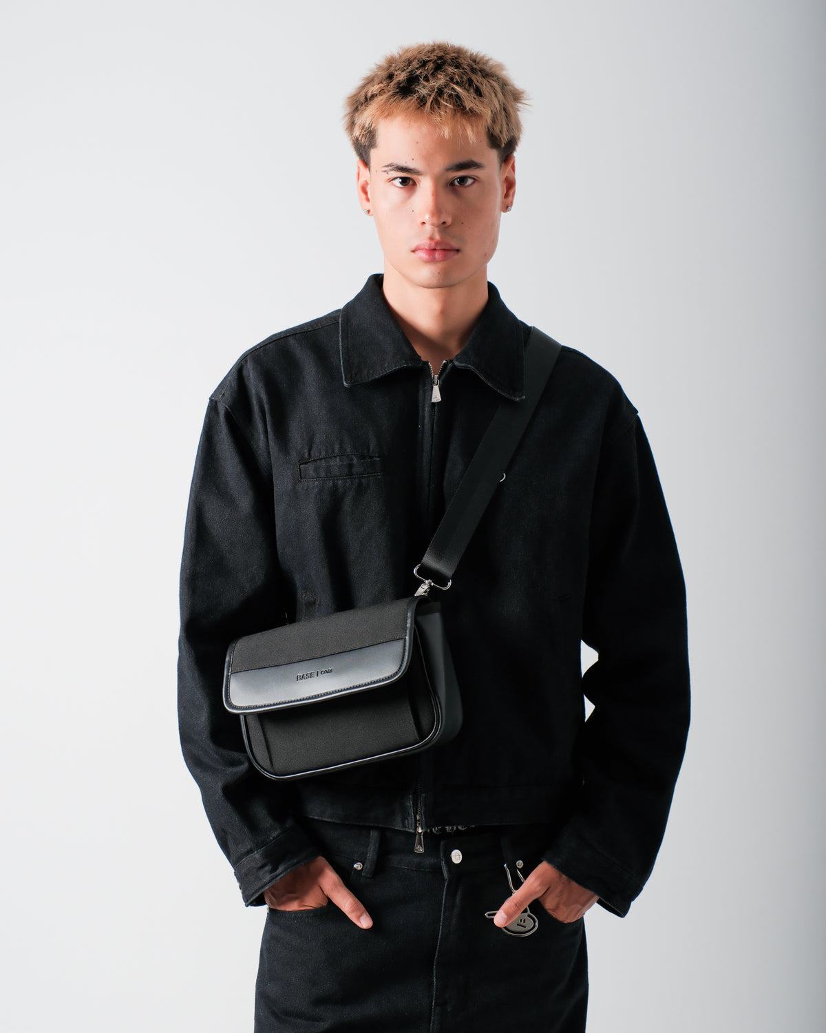 Core Flap Crossbody - Black