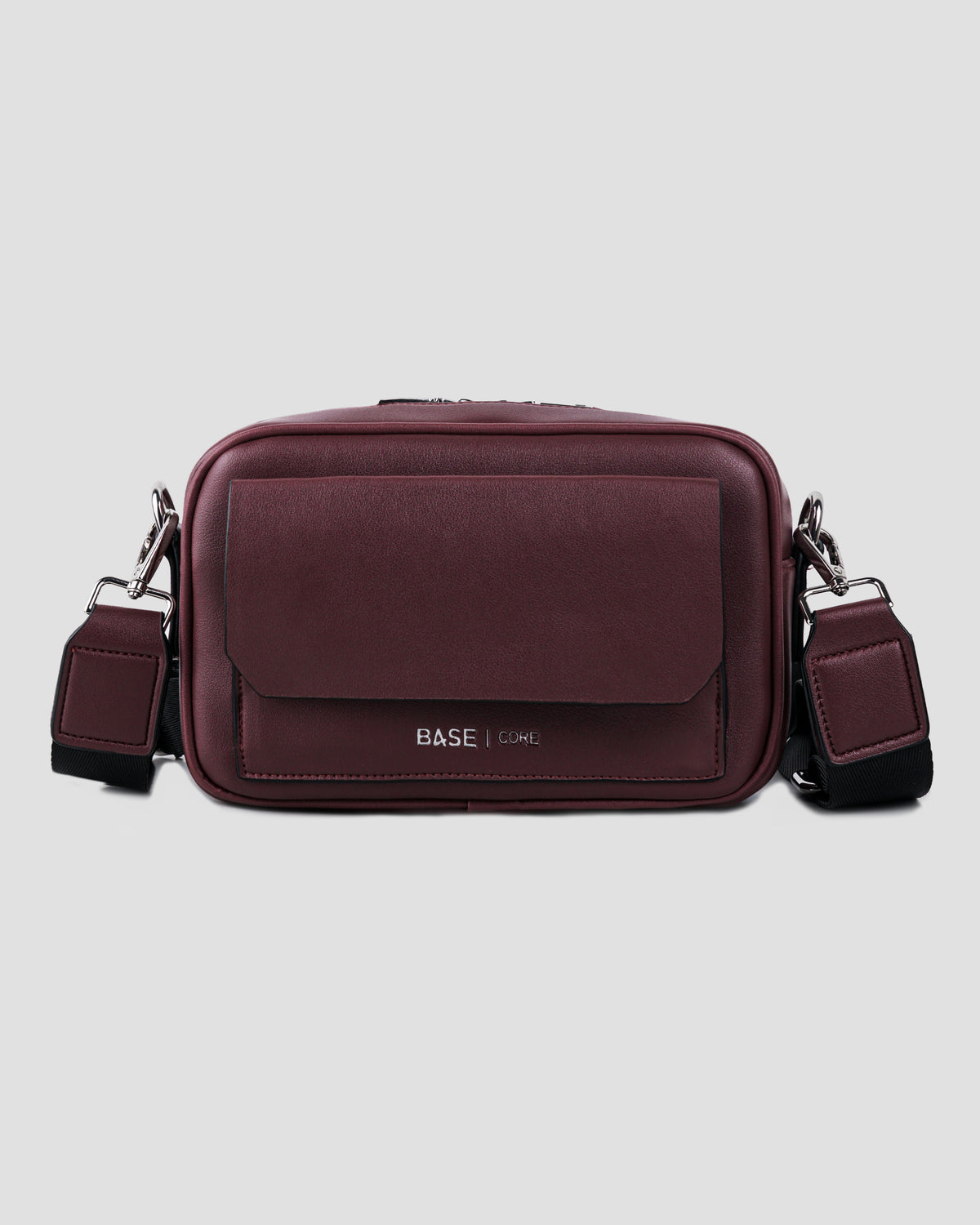 Capsule Crossbody Bag - Burgundy