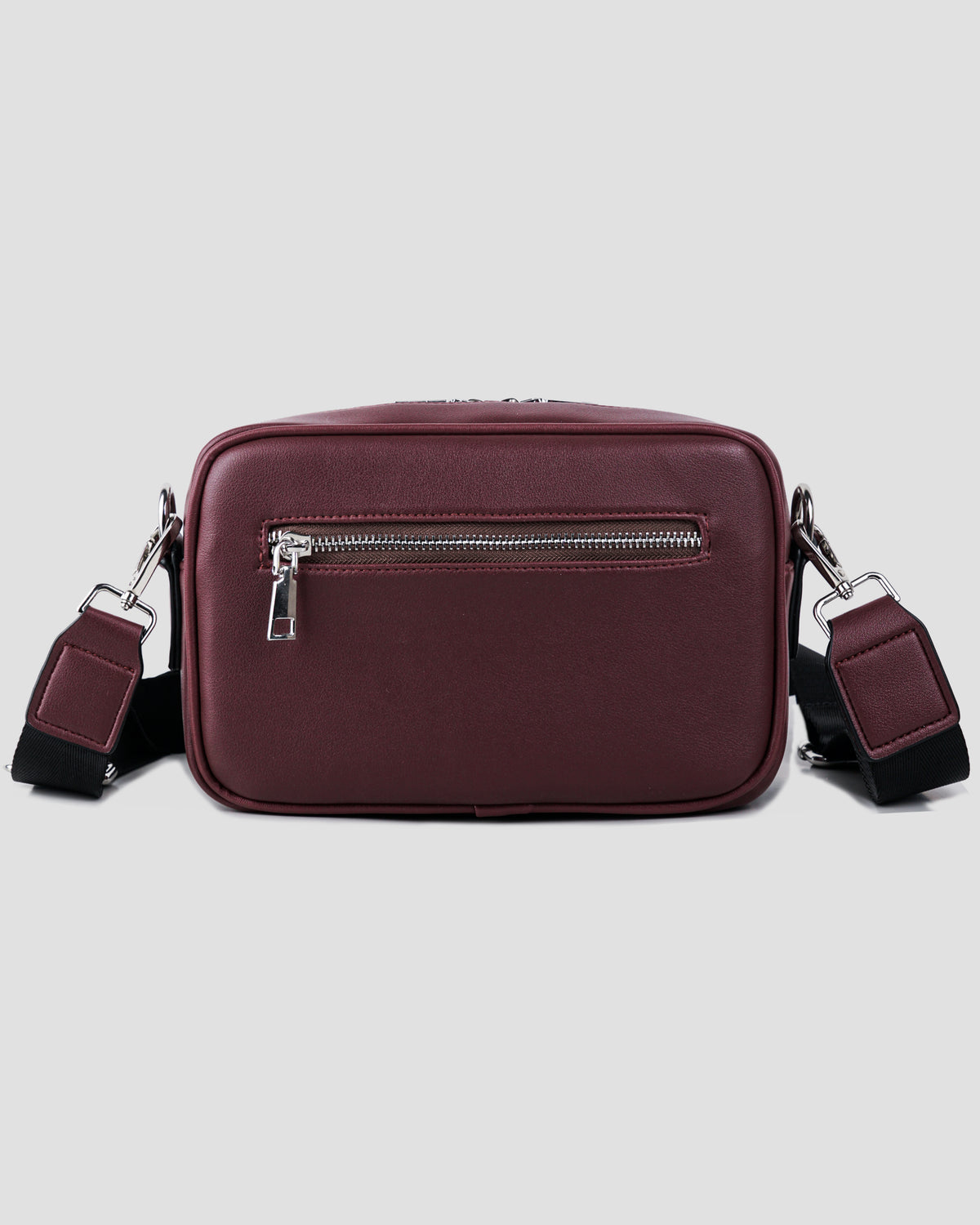 Capsule Crossbody Bag - Burgundy
